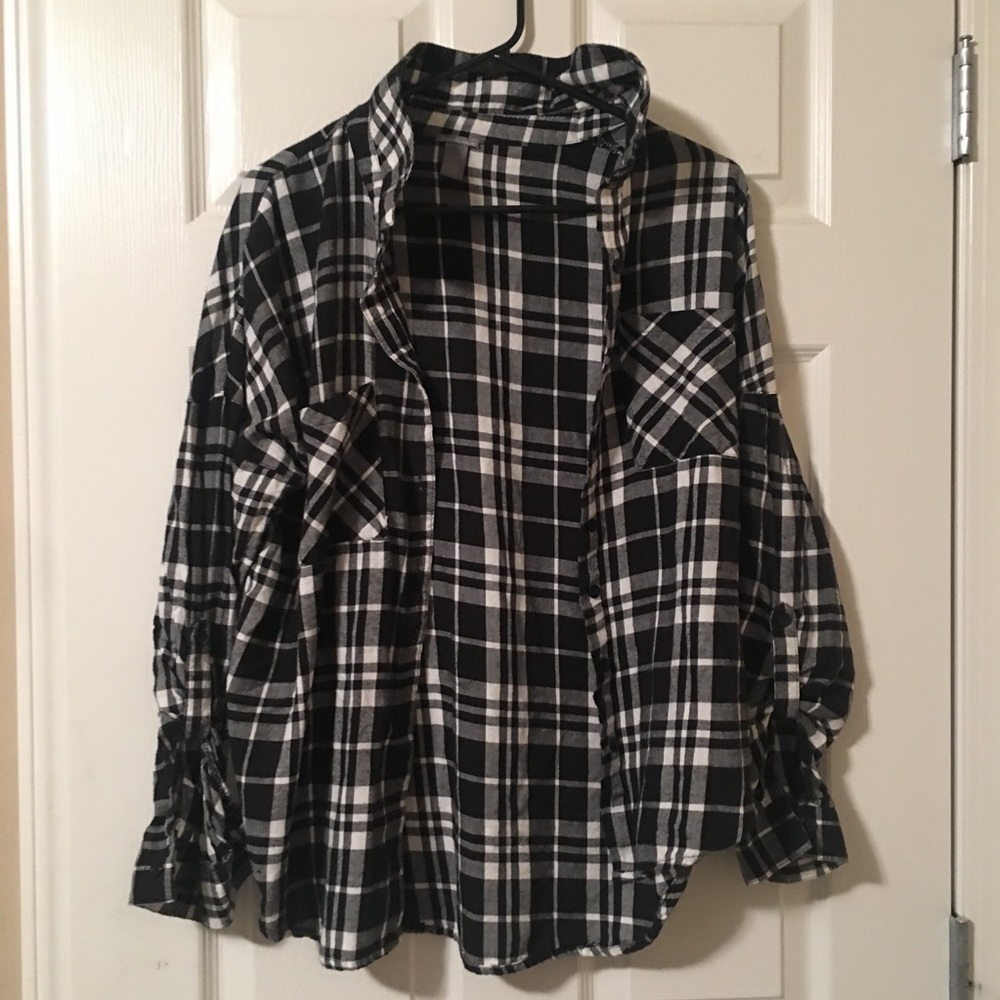 Black and White Flannel!